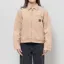 Carhartt WIP Womens Dayton Jacket Dusty H Brown Stone Canvas