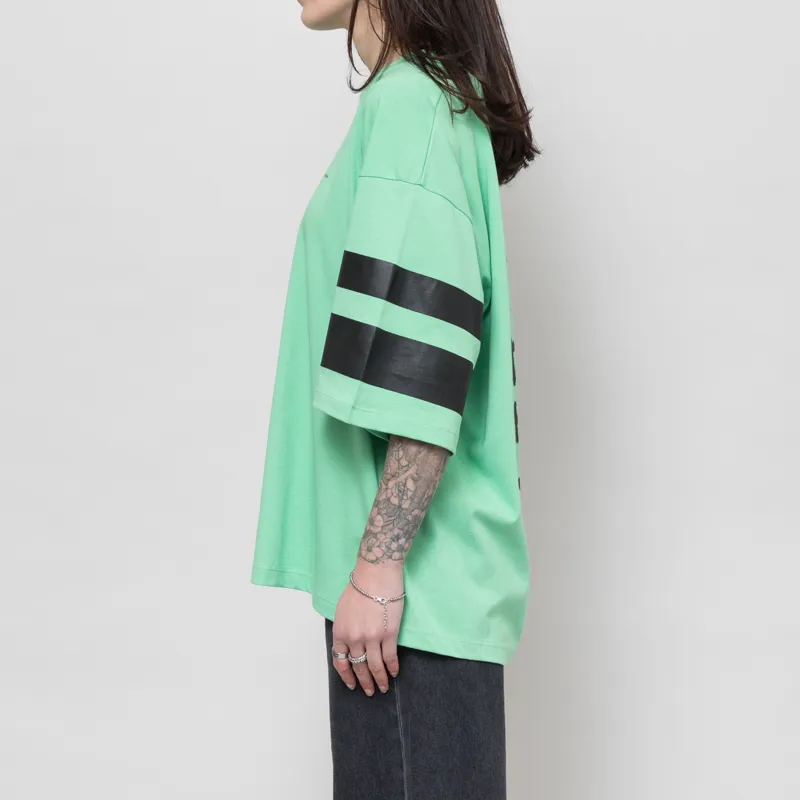 Stella Nova Womens Oversized T Shirt Tea Green-3