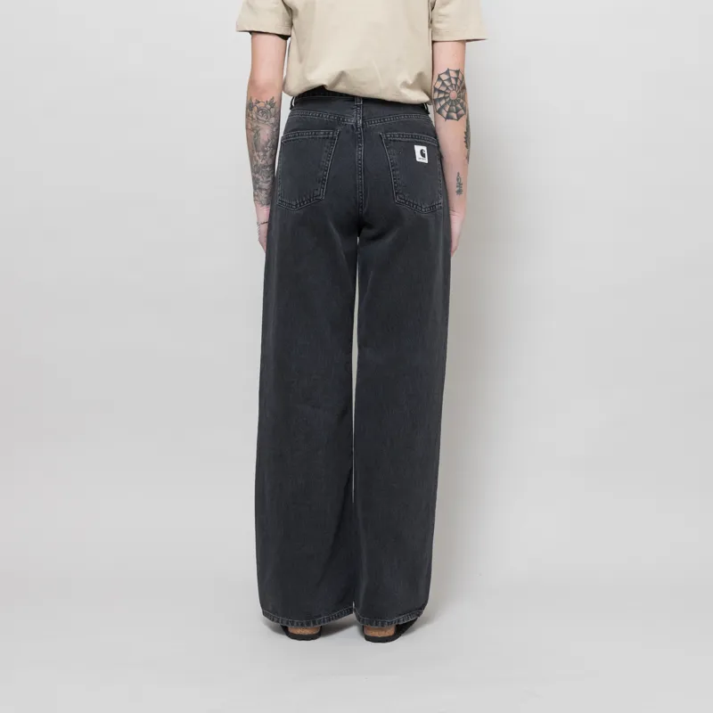Carhartt WIP Womens Jane Pant Black Heavy Stonewashed-2