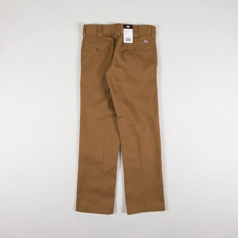 Dickies 873 Slim Straight Work Pant Recycled Brown Duck-1