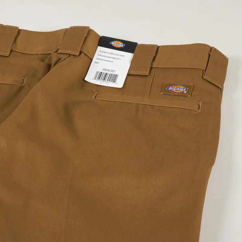 Dickies 873 Slim Straight Work Pant Recycled Brown Duck-4