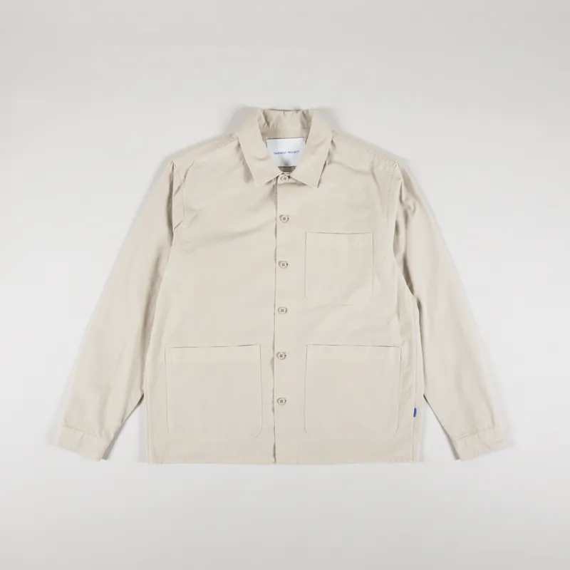 Garment Project Worker Jacket Bone White