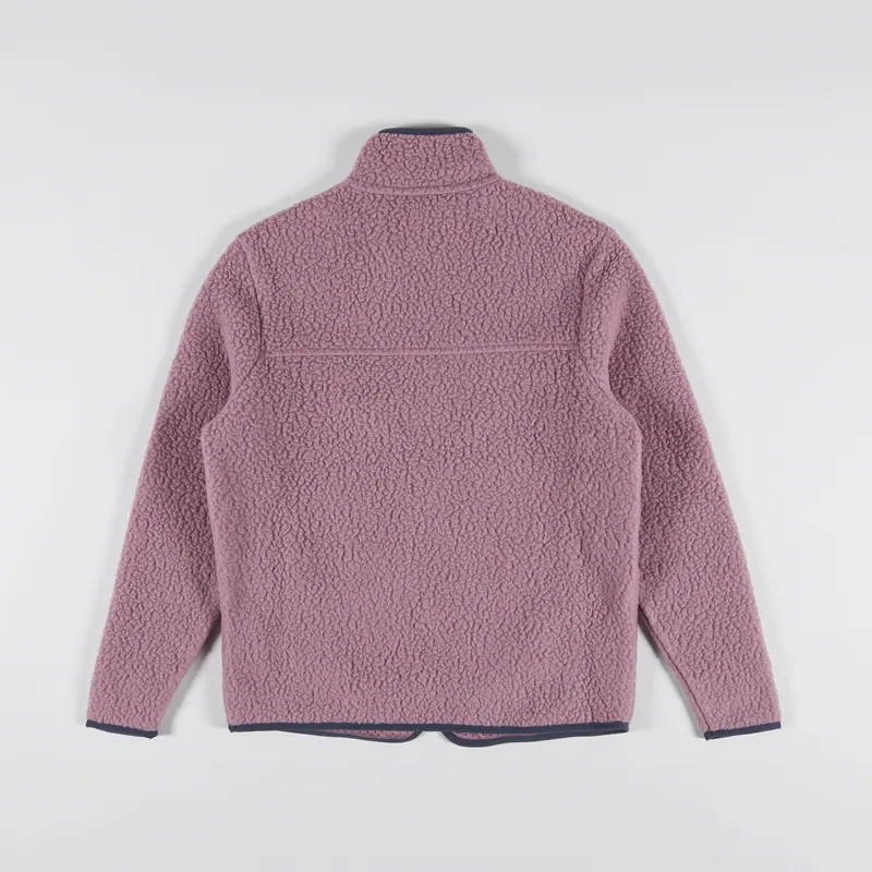 Patagonia Womens Retro Pile Fleece Jacket Evening Mauve-4