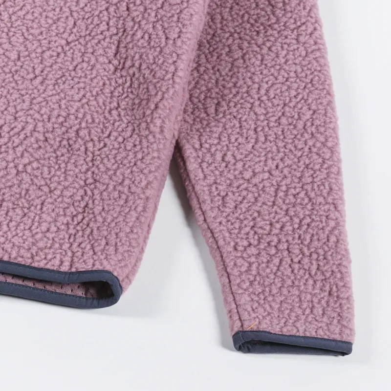 Patagonia Womens Retro Pile Fleece Jacket Evening Mauve-9