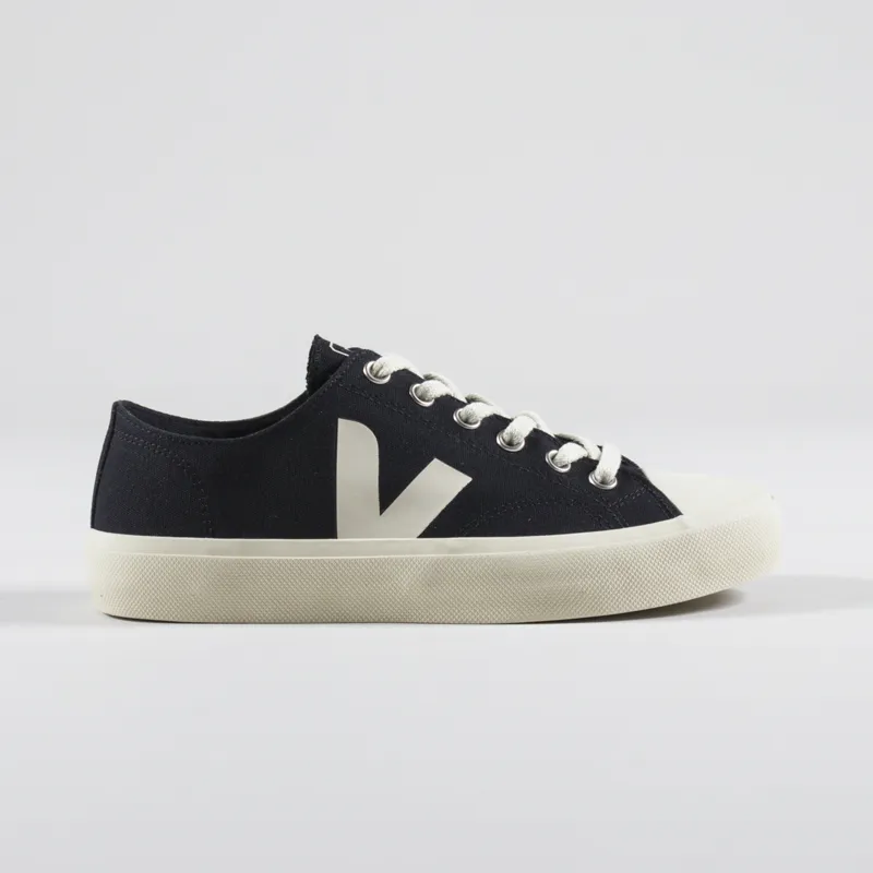 Veja Wata II Low Canvas Shoes Black Pierre-4