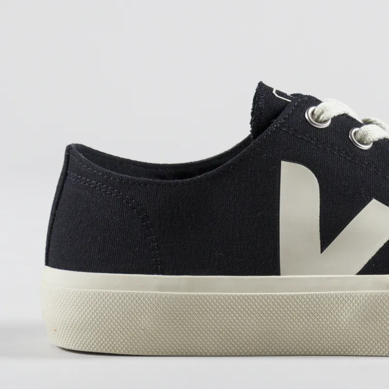 Veja Wata II Low Canvas Shoes Black Pierre-5