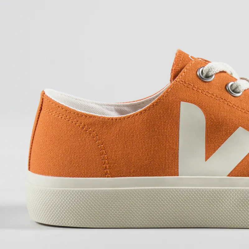 Veja Wata II Low Canvas Shoes Pumpkin Pierre-5