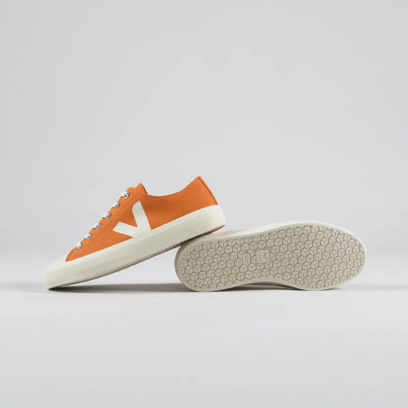 Veja Wata II Low Canvas Shoes Pumpkin Pierre-2