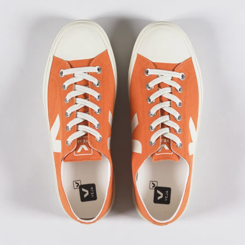 Veja Wata II Low Canvas Shoes Pumpkin Pierre-1