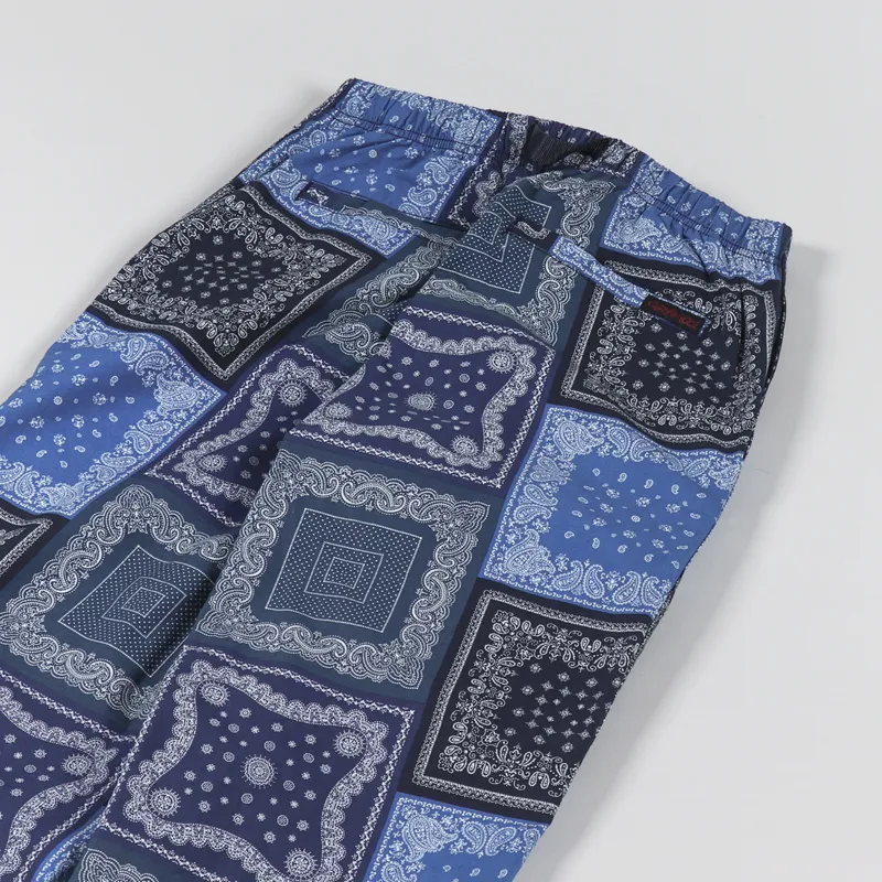 Gramicci Weather Wide Tapered Pants Bandana Navy-6