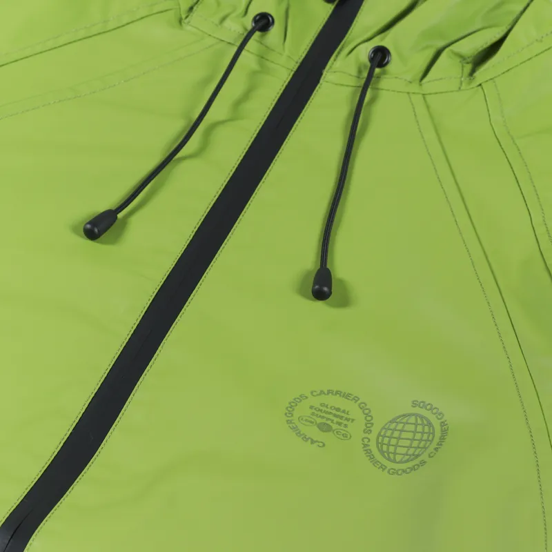 CG Purple Mountain Observatory Waxed Elements Full Zip Jacket Lima Bean-6