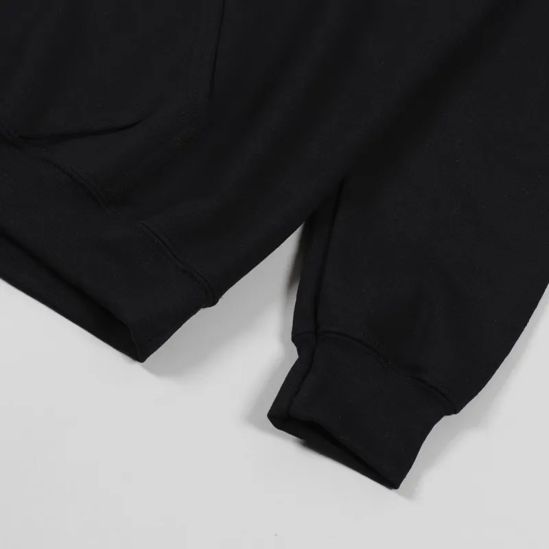 Bisous Skateboards Bisous x 3 Glitter Hoodie Black-4