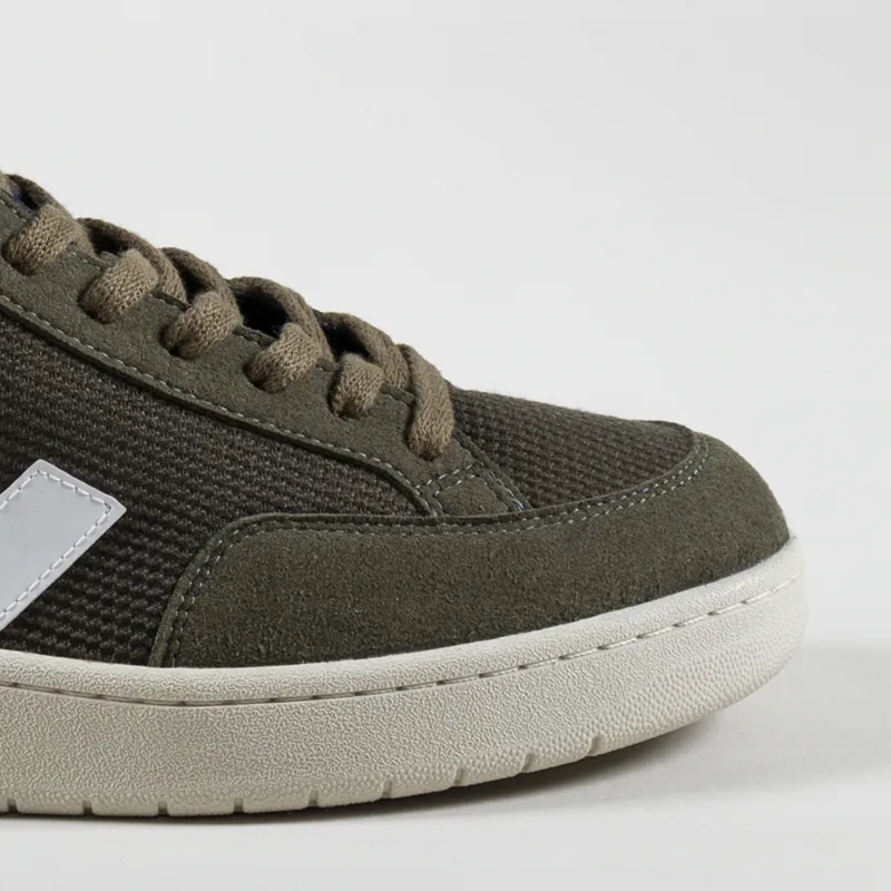 Veja V-12 B-Mesh Shoes Olive White-5