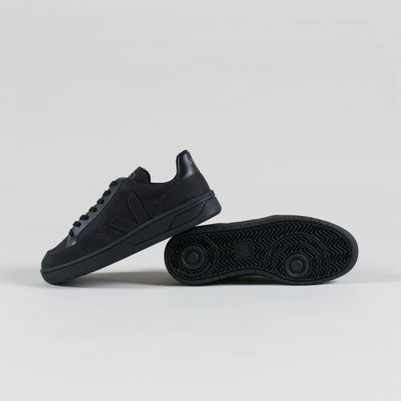 Veja V-12 B-Mesh Shoes Full Black-3