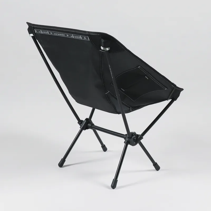 And Wander x Helinox Outdoor Camping Folding Chair Black
