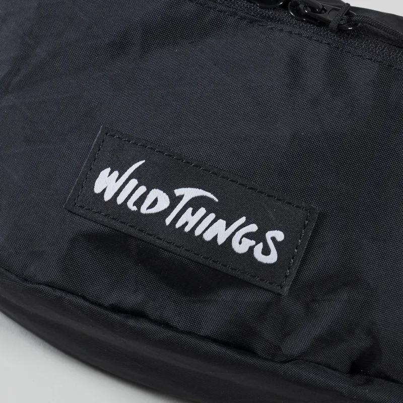 Wild Things Japanese Waterproof X-Pac Waist Bag Fanny Pack Black