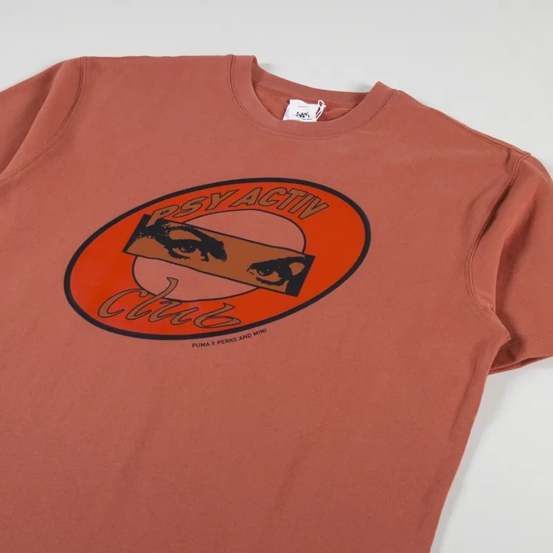 Puma x Perks and Mini Graphic T Shirt Apple Cider-1