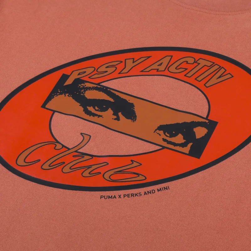 Puma x Perks and Mini Graphic T Shirt Apple Cider-2