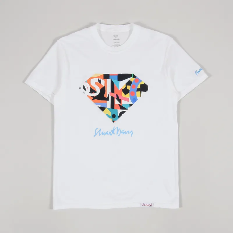 Diamond x Stuart Davis Diamond T Shirt White