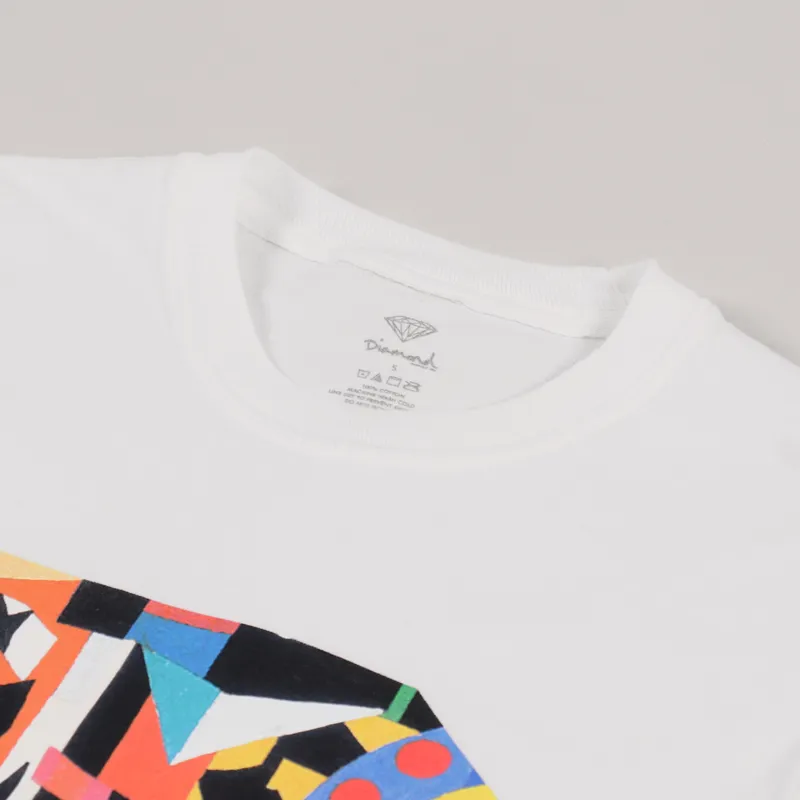 Diamond x Stuart Davis Diamond T Shirt White-4