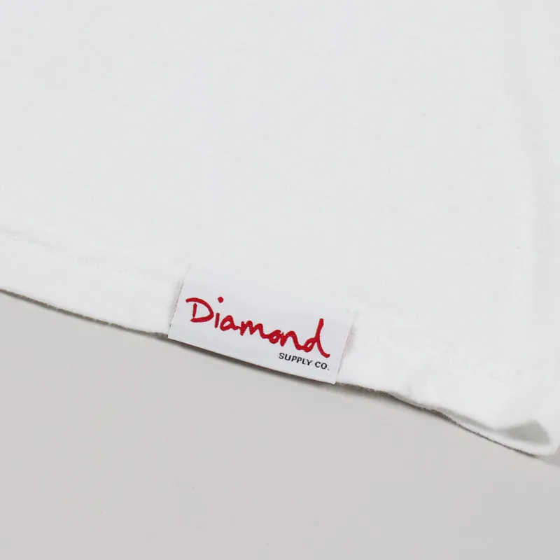Diamond x Stuart Davis T Shirt White-2