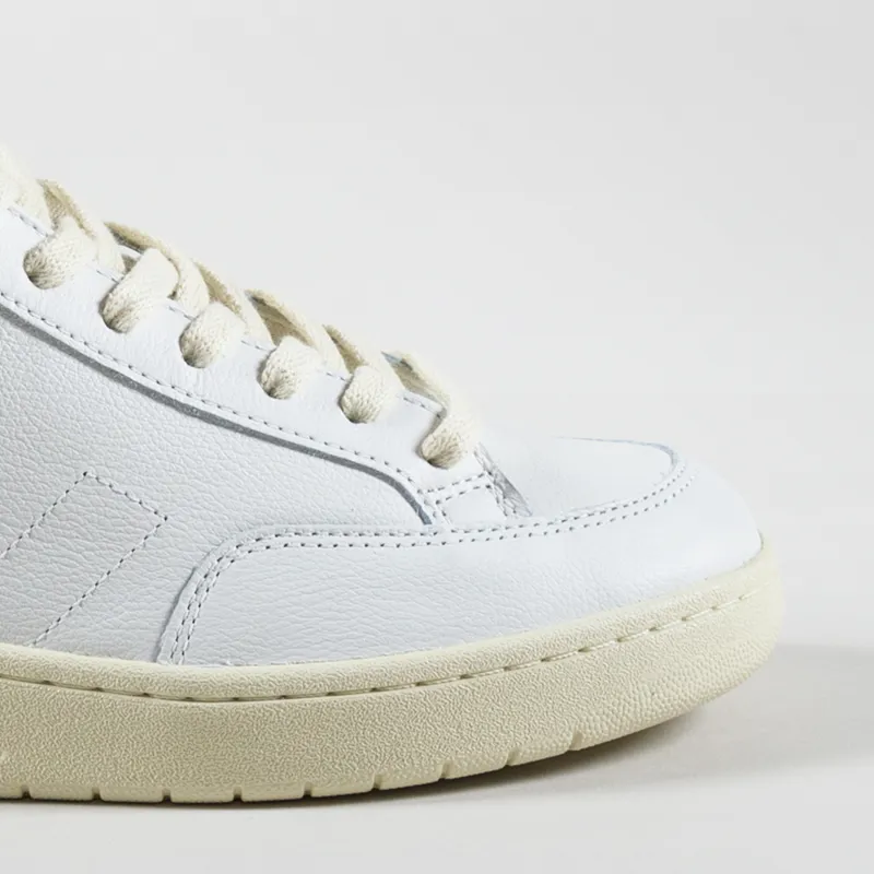 Veja Womens V-12 Stitch OT Leather Shoes Extra White California-5