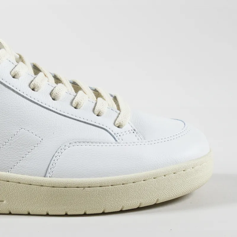 Veja V-12 Stitch OT Leather Shoes Extra White California-5