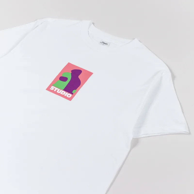 Studio Skateboards XOXO T Shirt White-2