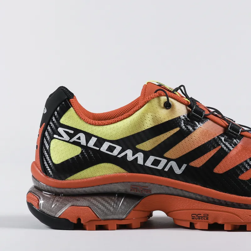 Salomon XT-4 OG Shoes Fiery Red Black Empire Yellow-5