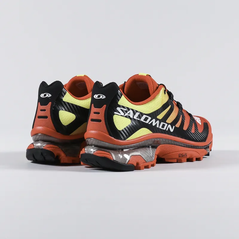 Salomon XT-4 OG Shoes Fiery Red Black Empire Yellow-3
