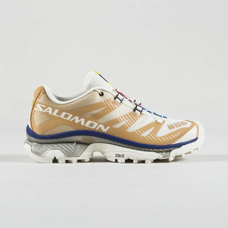 Salomon XT-4 Shoes Taffy Vanilla Ice Blue Print-2