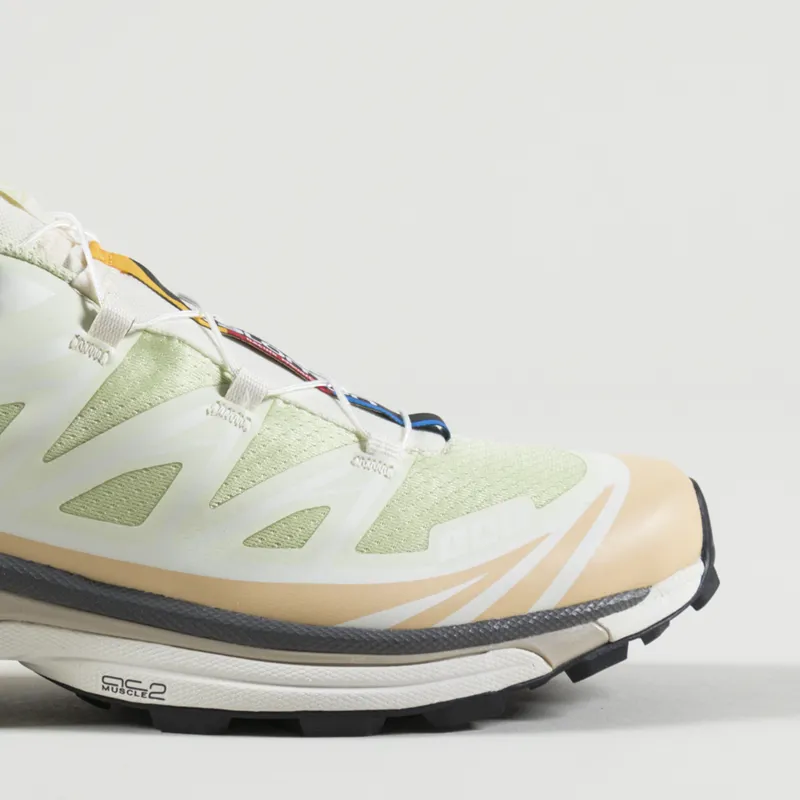 Salomon XT-6 Shoes Aloe Wash Hazelnut Feather Grey-6