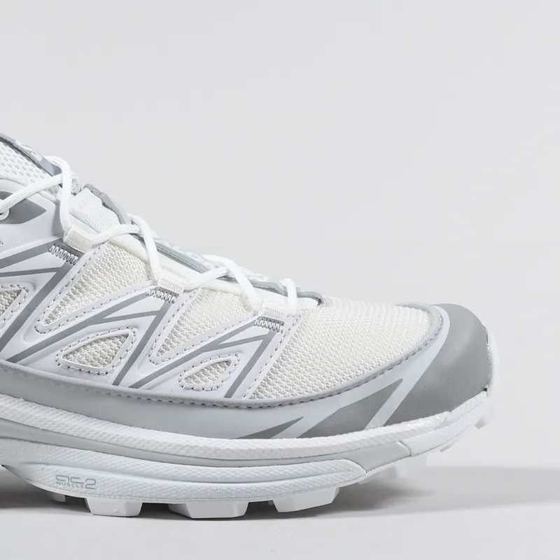 Salomon Womens XT-6 Expanse Shoes Vanilla Ice White Alloy-6