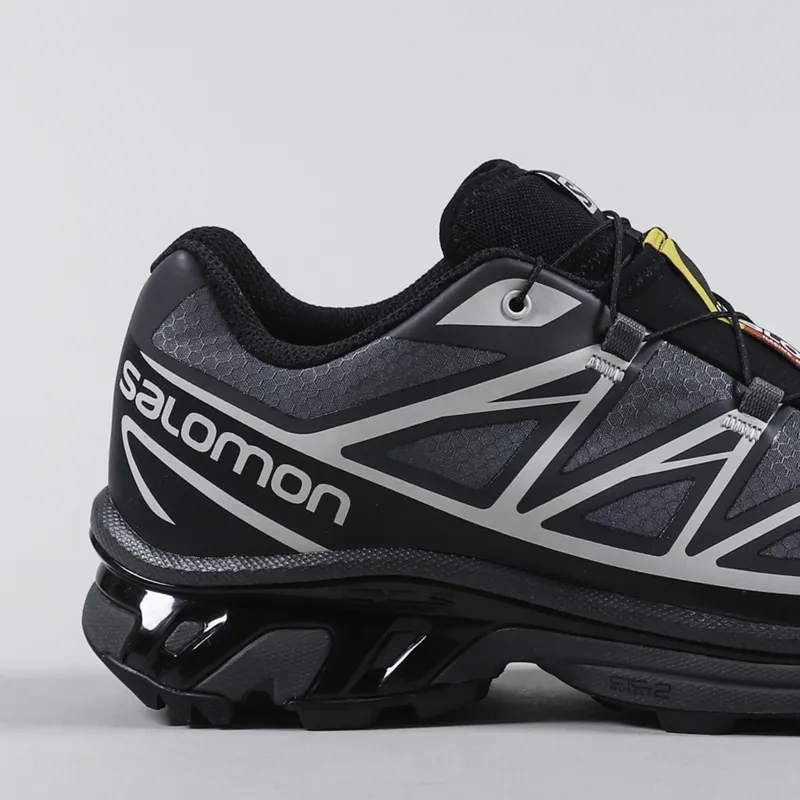 Salomon XT-6 GORE-TEX Shoes Black Ebony Lunar Rock-5