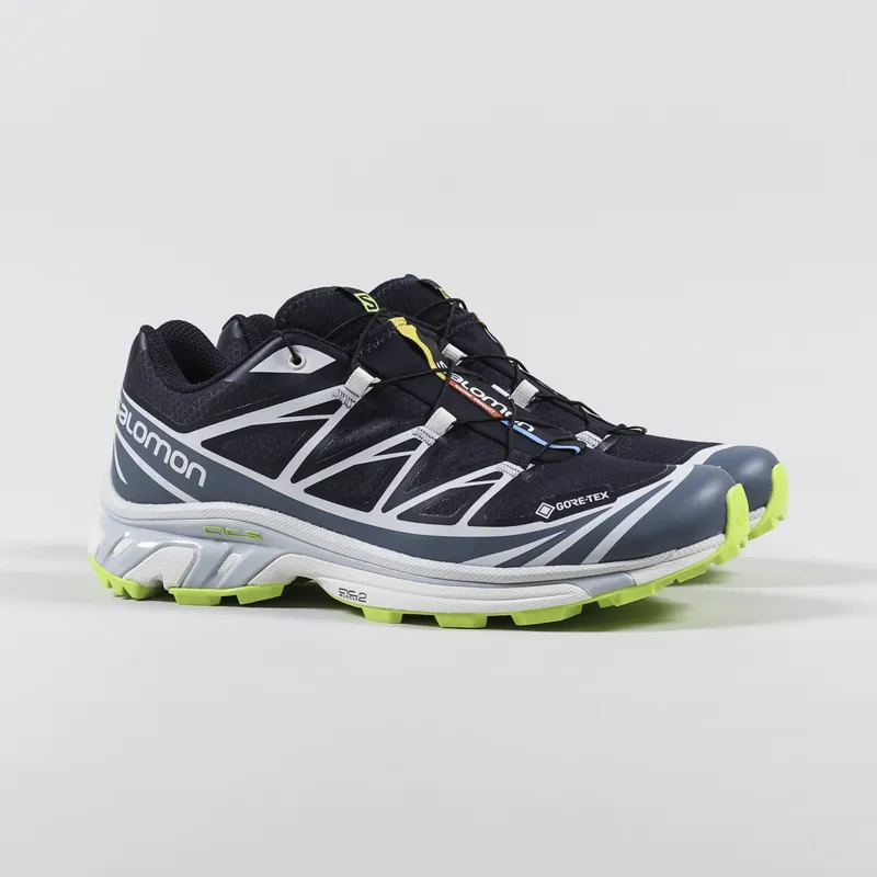 Green XT-6 Gore-Tex trainers, Salomon