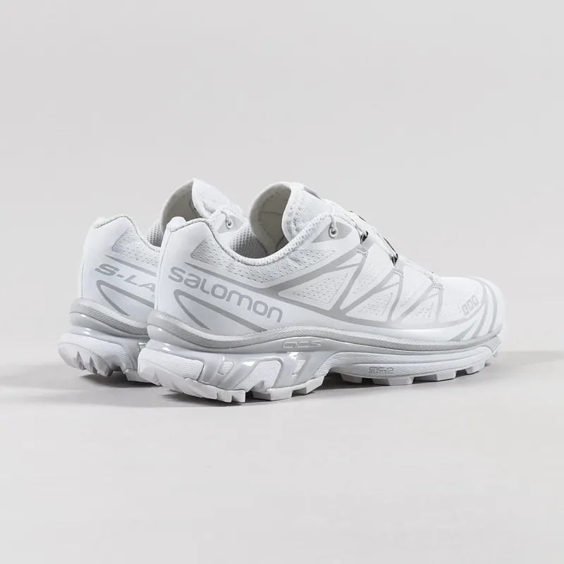 Salomon XT-6 Shoes White Lunar Rock-1