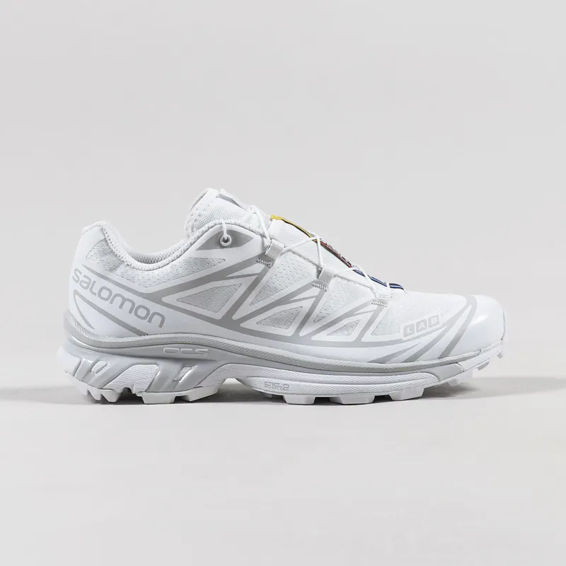 Salomon XT-6 Shoes White Lunar Rock-2