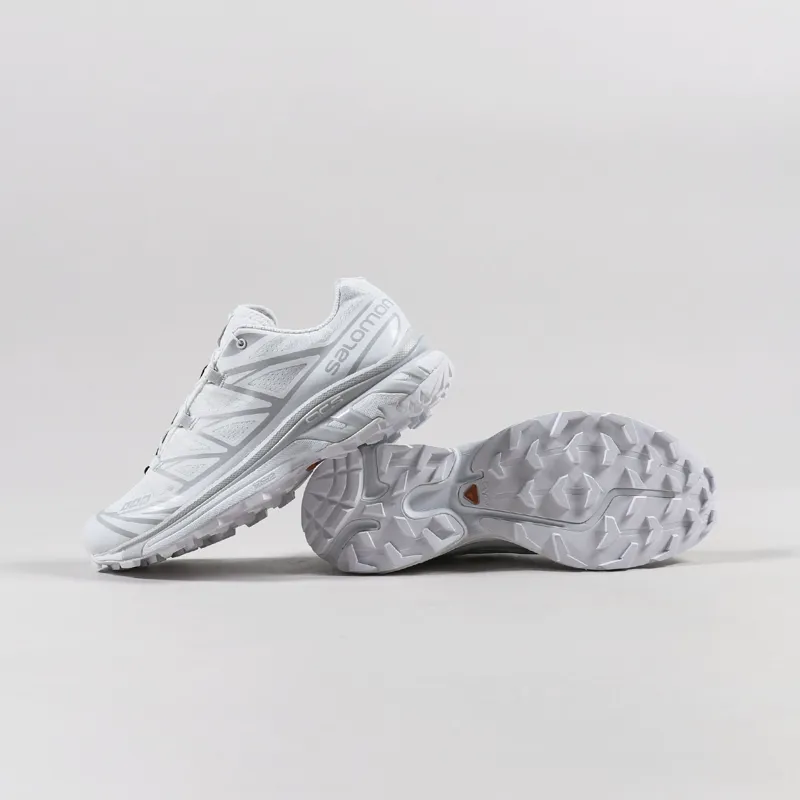 Salomon XT-6 Shoes White Lunar Rock-3
