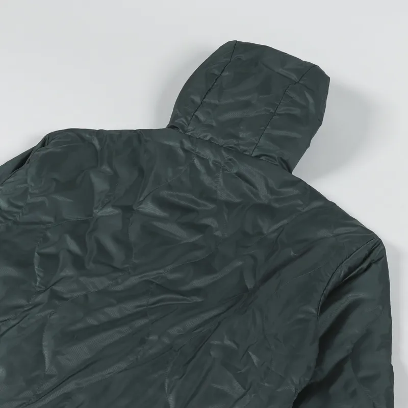 Manastash Y2K Reversible Hoodie Dark Green-8