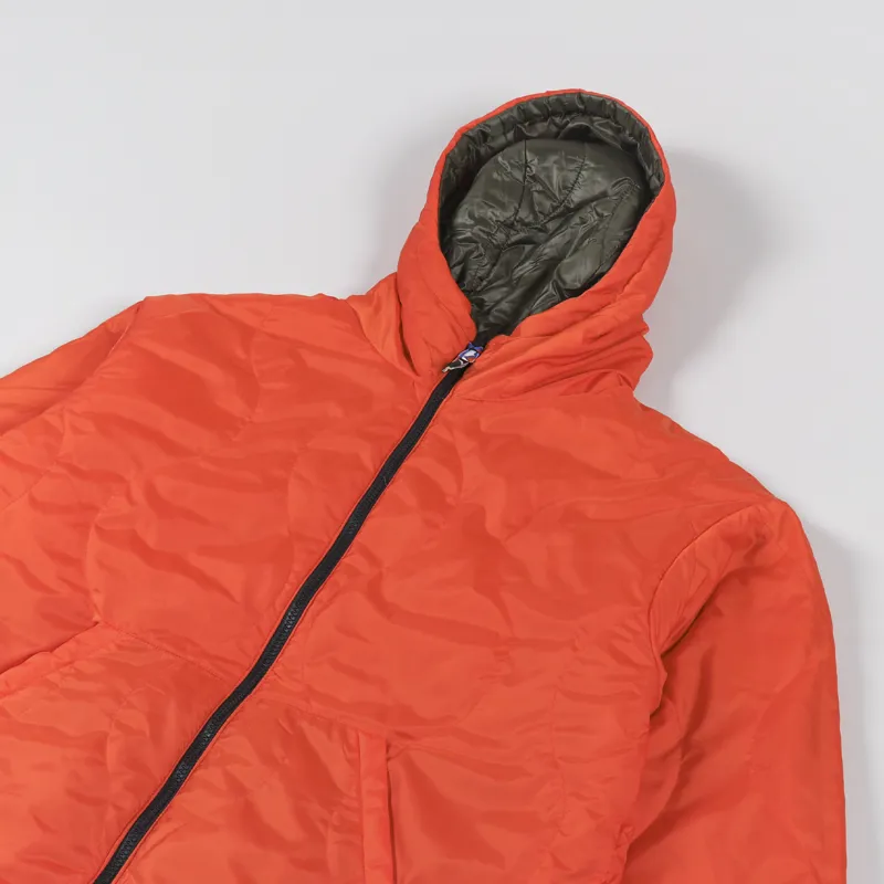 Manastash Y2K Reversible Hoodie Olive-6