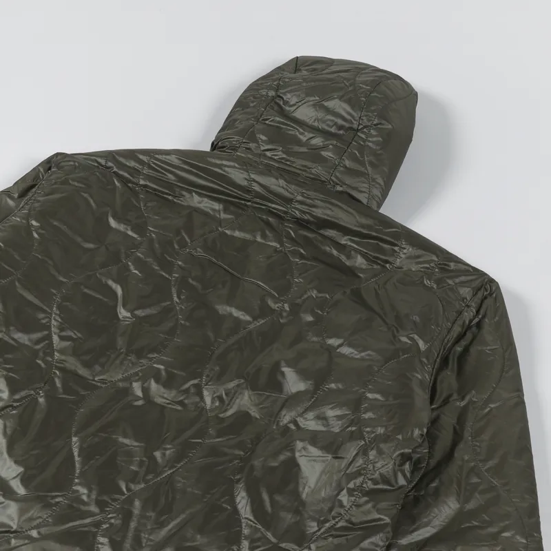 Manastash Y2K Reversible Hoodie Olive-7