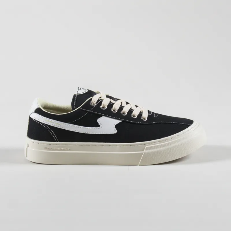 Stepney Workers Club Dellow S-Strike Cup Canvas Shoes Black White-2
