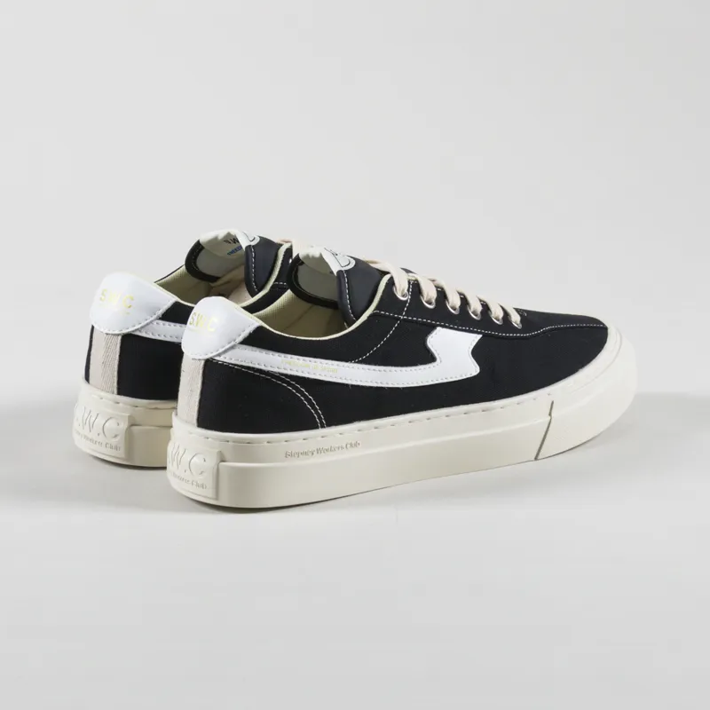 Stepney Workers Club Dellow S-Strike Cup Canvas Shoes Black White-1