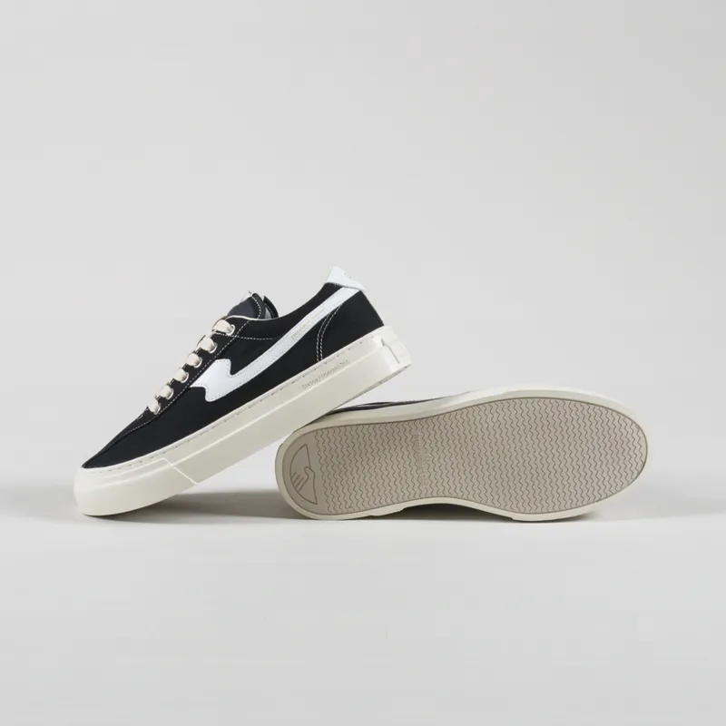 Stepney Workers Club Dellow S-Strike Cup Canvas Shoes Black White-5