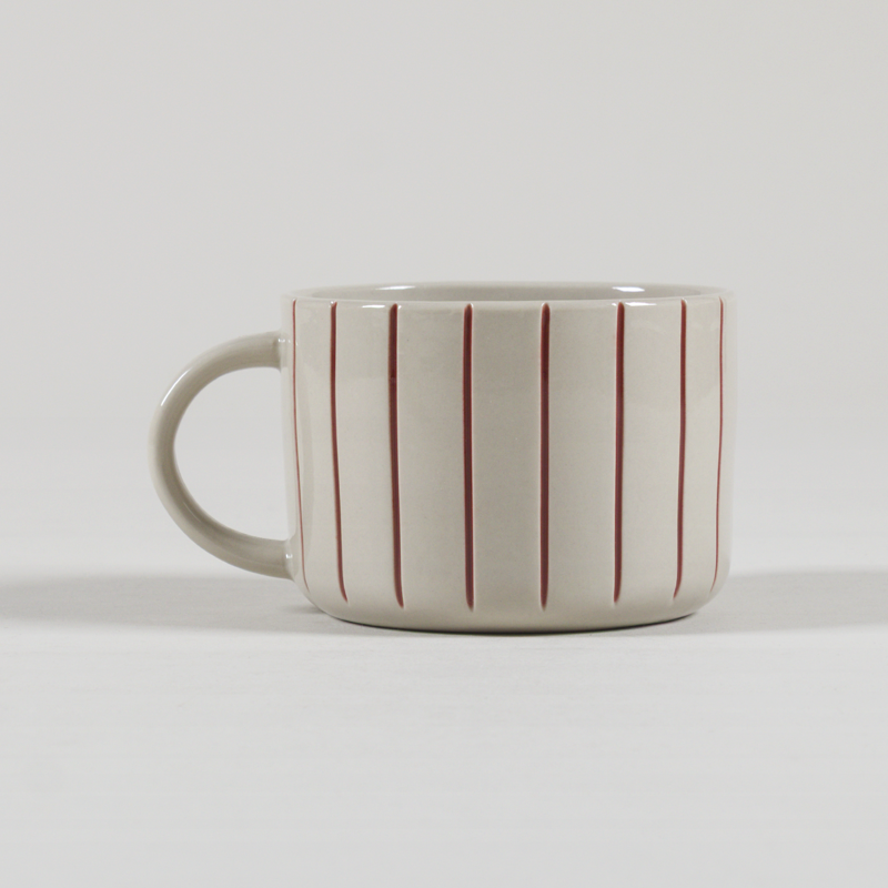 Kindred Yarrow Mug Large Brushed Earth Red 2 Pack-1