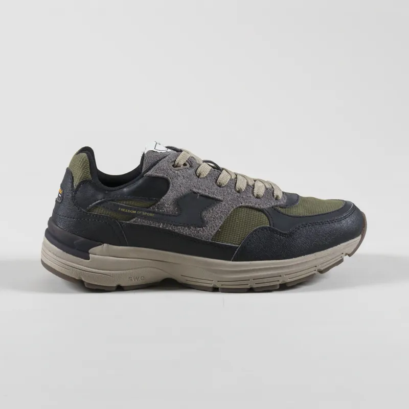 Stepney Workers Club Amiel S-Strike Geo-Merged Shoes Cordura Hiking-2