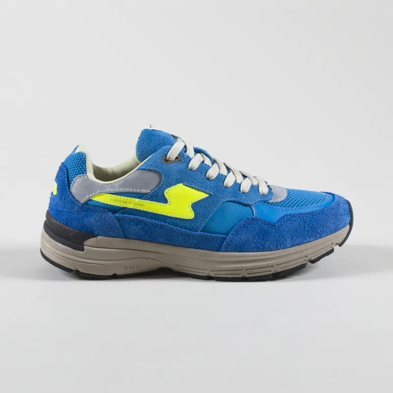 Stepney Workers Club Amiel S-Strike Geo-Merged Shoes Sport Blue-2