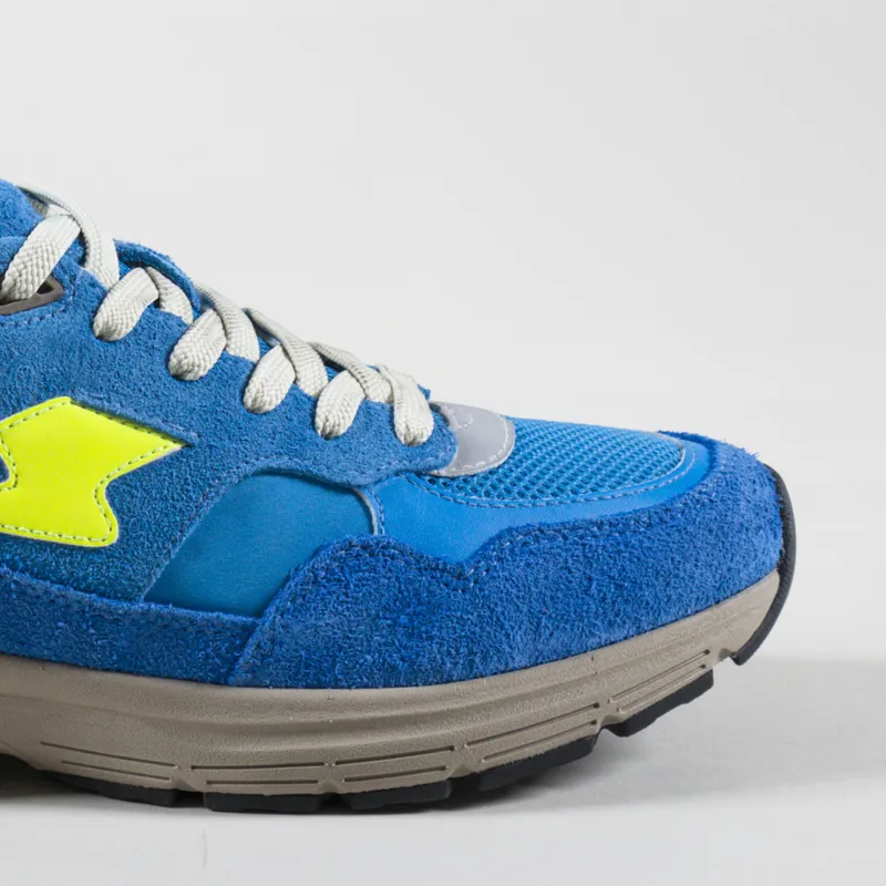 Stepney Workers Club Amiel S-Strike Geo-Merged Shoes Sport Blue-5