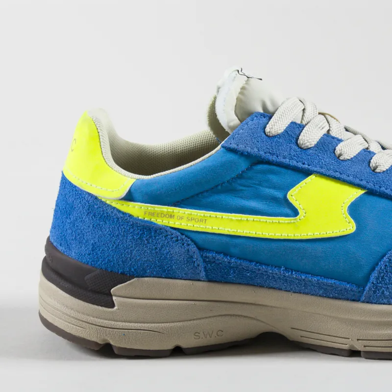 Stepney Workers Club Osier S-Strike Geo-Merged Shoes Sport Blue-4