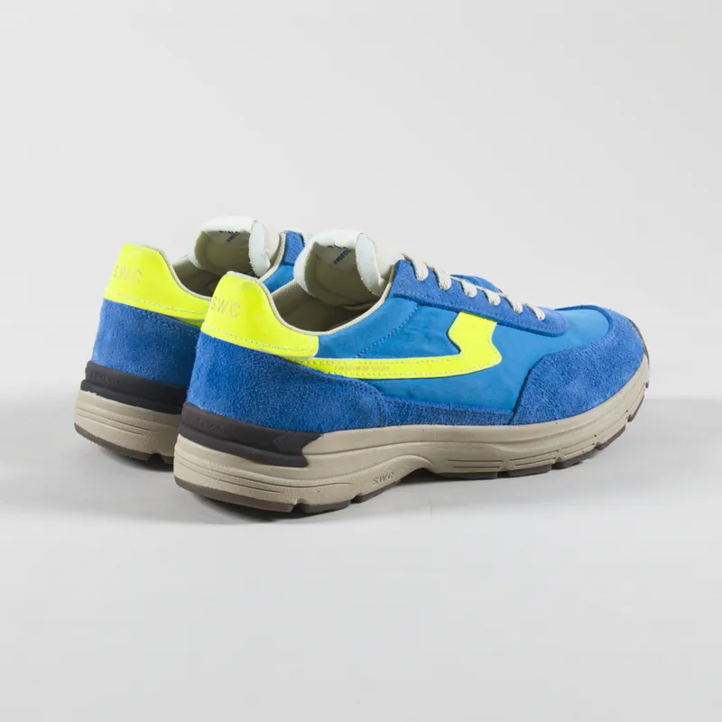 Stepney Workers Club Osier S-Strike Geo-Merged Shoes Sport Blue-1